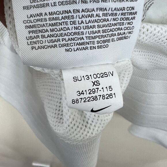 Nike Windrunner Jacket Light Windbreaker White & Turquoise Size XS - Picture 9 of 13